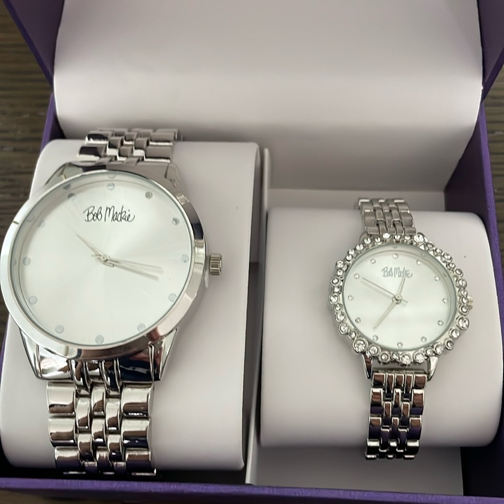 Bob Mackie His and Hers Watches